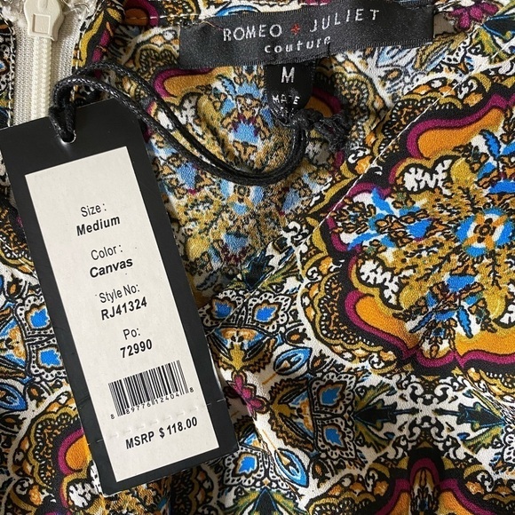 NWT Romeo + Juliet Couture Romper - Picture 5 of 6